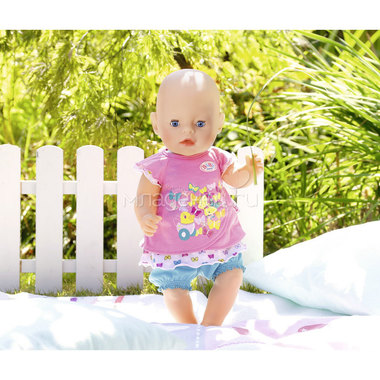 Одежда для кукол Zapf Creation Baby Born Туника с шортиками в ассортименте (2 вида) 5