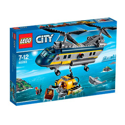 Конструктор LEGO City 60093 Вертолет исследователей моря
