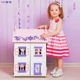 Кукольный домик PAREMO Анастасия, 15 предметов мебели