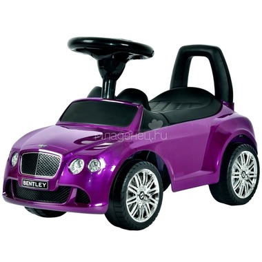 Каталка-автомобиль RT Bentley с музыкой Фиолетовая Металлик 0