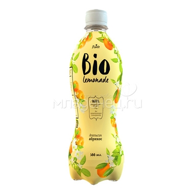Лимонад Fonte Bio lemonade 0,5 л апельсин абрикос 0