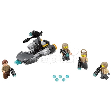 Конструктор LEGO Star Wars 75131 Боевой набор Сопротивления 0