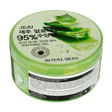 Гель для лица и тела Royal Skin 300 мл с 95% содержанием Aloe 0
