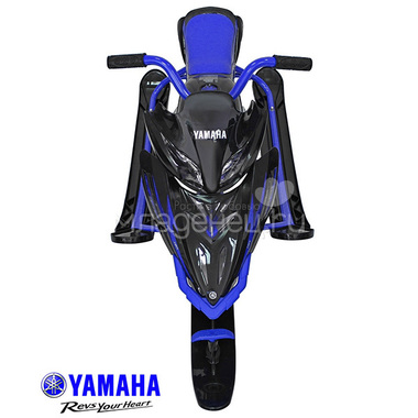 Снегокат YAMAHA YM13001 Apex Snow Bike Titanium Black/Blue 7
