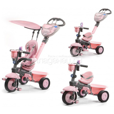 Велосипед Smart Trike Zoo Светло розовый 1