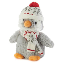 Игрушка-грелка Warmies Пингвин в шапочке