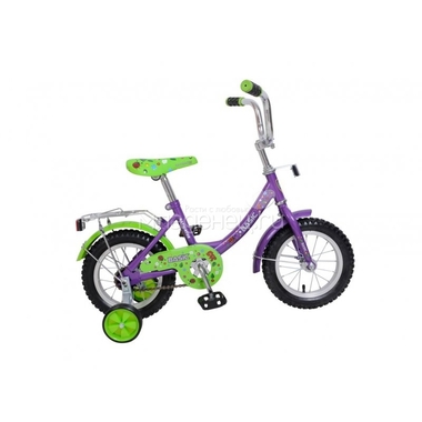 Велосипед Navigator 12 Basic Зеленый с фиолетовым 0