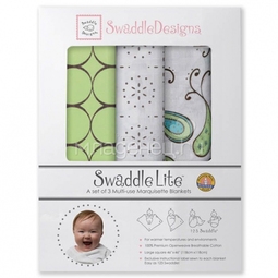 Набор пеленок SwaddleDesigns SwaddleLite Modern Kiwi