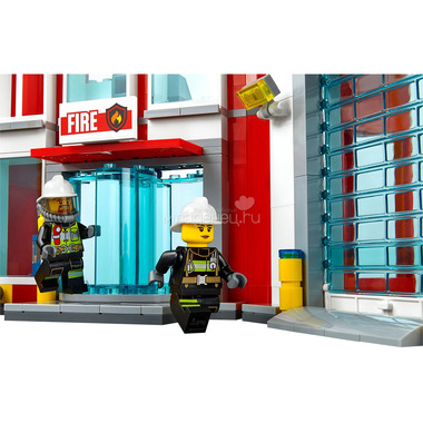 Конструктор LEGO City 60110 Пожарная часть 9