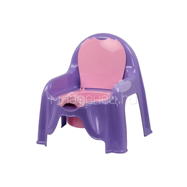 Горшок-стульчик Пластик Цвет - св.фиолетовый 1327М 0