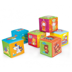 Развивающая игрушка Canpol Babies Мягкий обучающий кубик