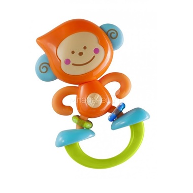 Погремушка-прорезыватель B kids Веселая обезьянка 0