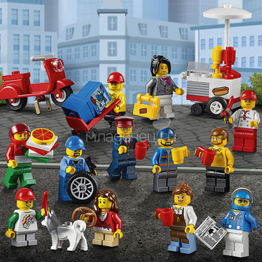 Конструктор LEGO City 60097 Городская площадь 6