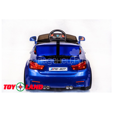Электромобиль Toyland BMW 3 PB 807 Синий 7
