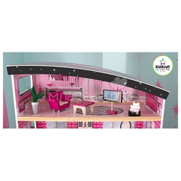 Кукольный домик KidKraft Сияние Sparkle Mansion, 30 предметов мебели