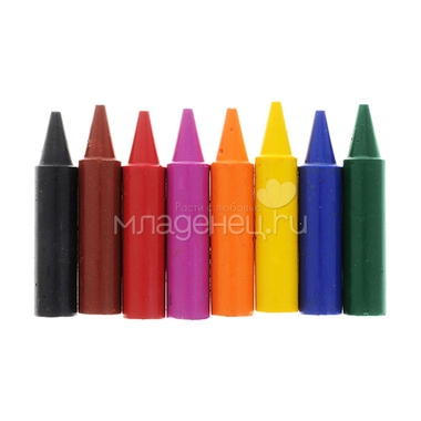 Карандаши восковые Crayola 8 мелков для самых маленьких 1