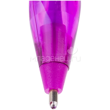Ручка шариковая PAPER MATE INKJOY 100 с колпачком Розовая 1 мм 2
