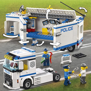 Конструктор LEGO City 60044 Выездной отряд полиции 7