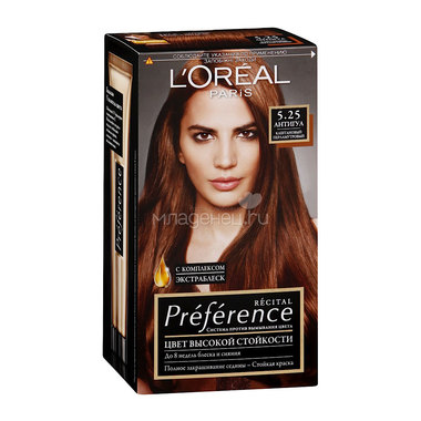 Краска для волос L'Oreal Preference антигуа (тон 5.25) 0