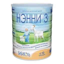 Заменитель Нэнни на основе козьего молока 800 гр №3 (с 12 мес)