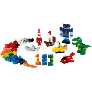 Конструктор LEGO Classic 10693 Дополнение к набору для творчества – яркие цвета 3