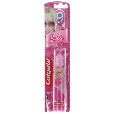 Зубная щетка Colgate Smiles Barbie с 3 лет ( электрическая) 1