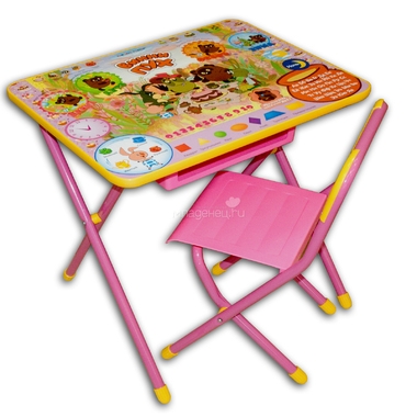 Набор мебели стол и стул Дэми №3 Розовый Винни Пух 0