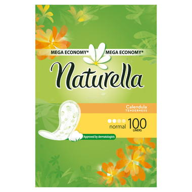 Прокладки гигиенические Naturella ежедневные Normal Calendula Tenderness 100 Шт. 0