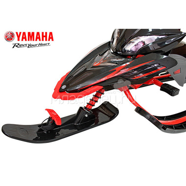Снегокат YAMAHA YM13001 Apex Snow Bike Titanium Black/Red 18