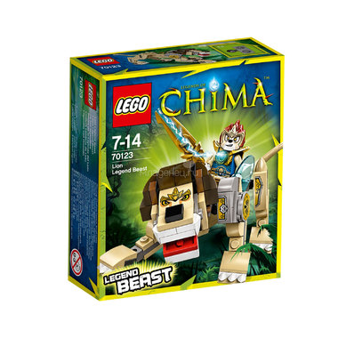 Конструктор LEGO Chima серия Легенды Чимы 70123 Легендарные звери: Лев 1
