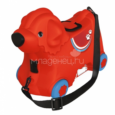 Каталка-чемодан BIG на колесиках Красный 0