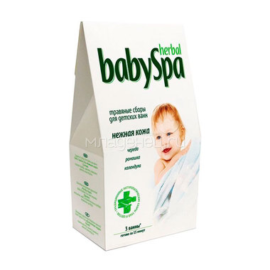 Травяной сбор Herbal Baby Spa Нежная кожа 45 гр 0
