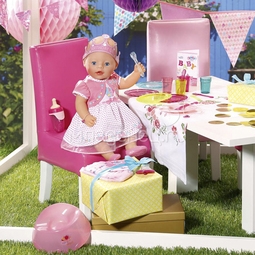 Кукла Zapf Creation Baby Born 43 см Интерактивная Праздничная