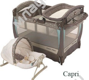 Манеж-кровать Graco Cuddle Сove Capri 0