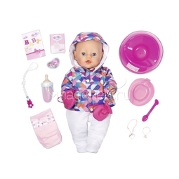 Кукла Zapf Creation Baby Born Интерактивная Зимняя пора, 43 см