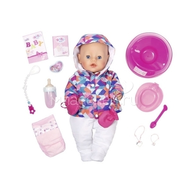 Кукла Zapf Creation Baby Born Интерактивная Зимняя пора, 43 см 0