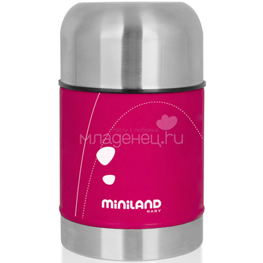 Термос Miniland Для детского питания (розовый) 0