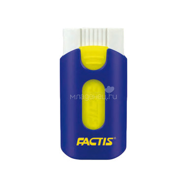 Ластик FACTIS В пластиковом держателе, синтетический каучук 1