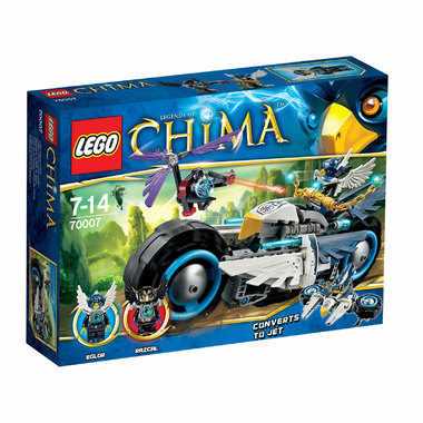 Конструктор LEGO Chima серия Легенды Чимы 70007 Байк Орла Эглора 1