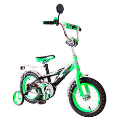 Велосипед двухколесный RT BA Hot-Rod 12" KG1206 Зеленый