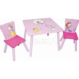 Набор детской мебели стол и стулья Sweet Baby Duo Little princess