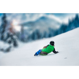 Снежный балансир Gismo Riders Skidrifter на лыже Бело-Синий
