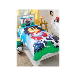 Комплект постельного белья ТАС 1.5 ранфорс Disney Garfield Football