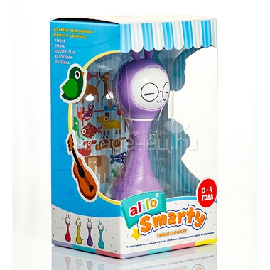 Музыкальная игрушка зайка Alilo R1, фиолетовый 2