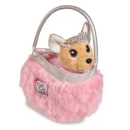 Плюшевая собачка Chi Chi love Принцесса с пушистой сумкой