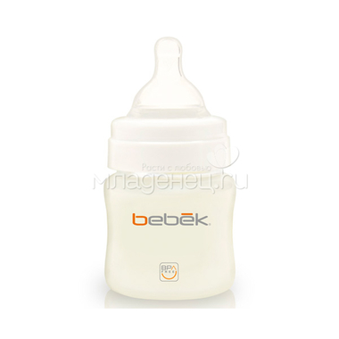 Бутылочка Bebek с силиконовой соской 150 мл. 0