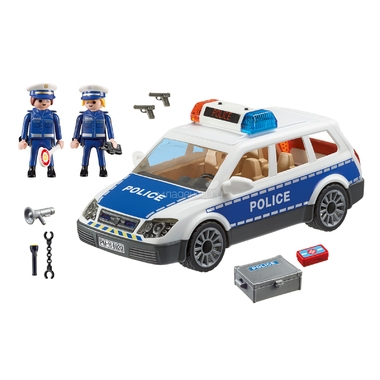 Игровой набор Playmobil Полицейская машина со светом и звуком 1