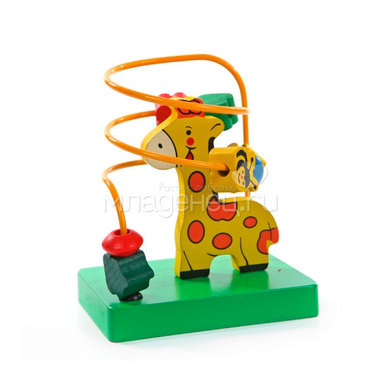 Лабиринт Деревянные игрушки Жираф 0