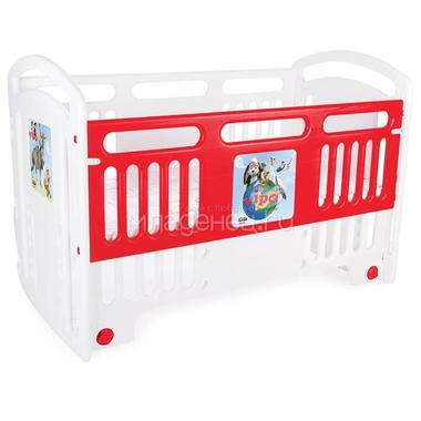 Кроватка Pilsan Handy Cribs Красный 0