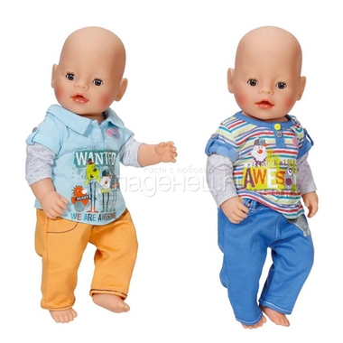 Одежда для кукол Zapf Creation Baby Born Стильная для мальчика (В ассортименте) 1